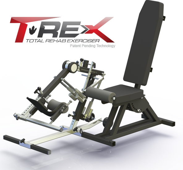 T-REX Knee Rehab System a non-surgical treatment for Range of Motion loss to the Knee